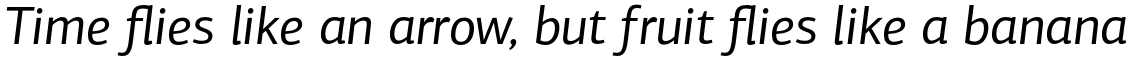 PF Centro Sans Pro Italic