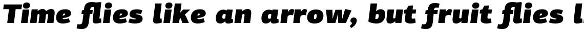 PF Centro Sans Pro Ultra Black Italic