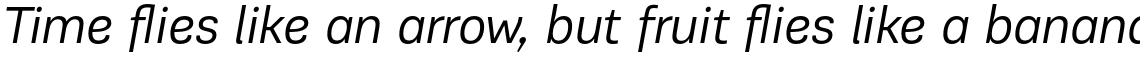 PF Encore Sans Pro Book Italic