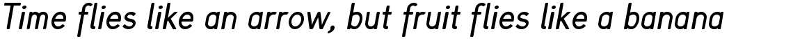 ProFonts Bureau Italic