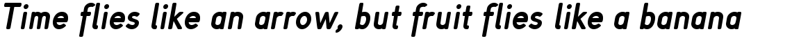 ProFonts Bureau Bold Italic