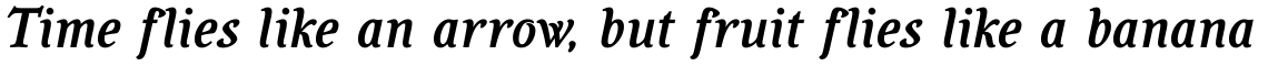 Savour Pro DemiBold Italic