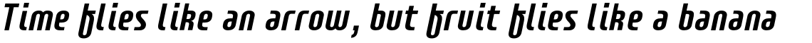 Plastik Regular Italic