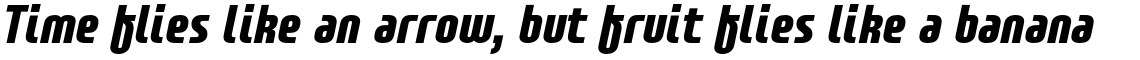 Plastik Bold Italic