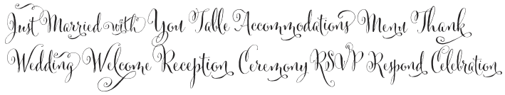 Cantoni DIY Wedding