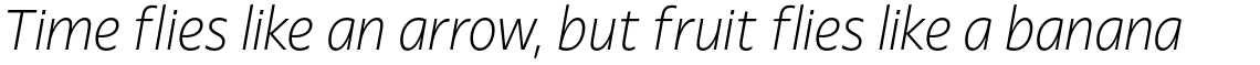 Cena ExtraLight Italic