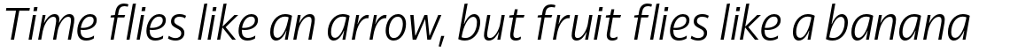 Cena Light Italic