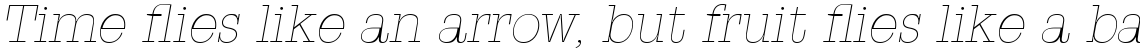 Suomi Slab Serif Thin Italic