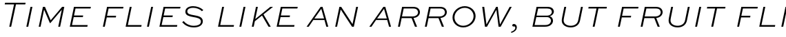 Sweet Sans Extra Light Italic SC