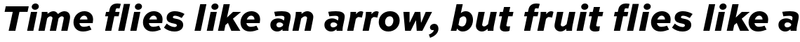 Sweet Sans Pro Heavy Italic