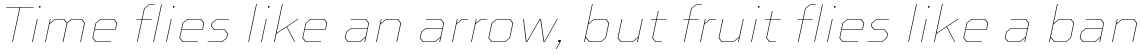 Sweet Square Pro Hairline Italic