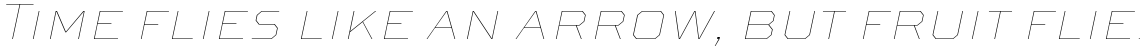 Sweet Square Hairline Italic SC