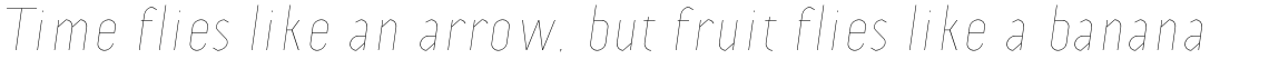 Prevya Flaca Italic