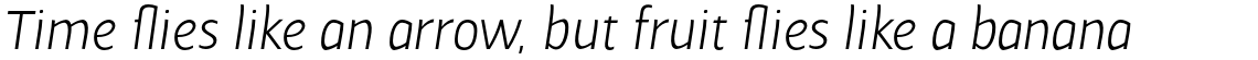 Cavita Light Italic