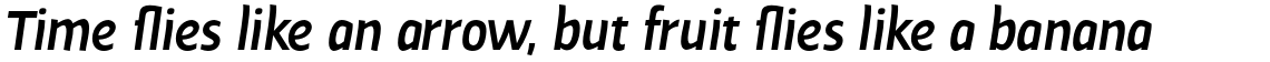 Cavita Demi Bold Italic