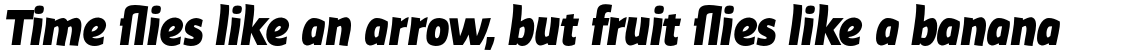 Cavita Extra Bold Italic