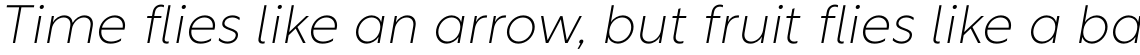 Rustica Extra Light Italic