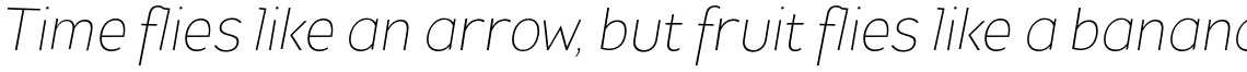 Pines Light Italic