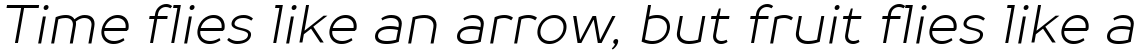 TT Prosto Sans Light Italic