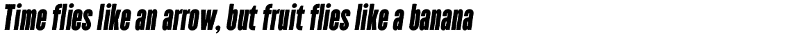 TT Bluescreens Rough Black Italic