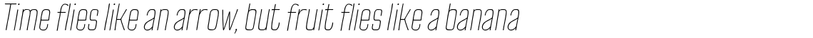 TT Cottons Extra Light Italic