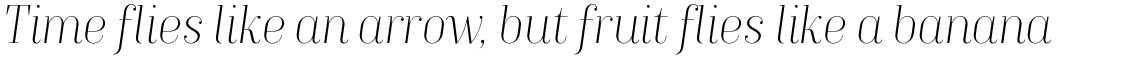 TT Moons Thin Italic