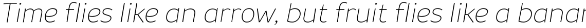 Souses Thin Italic