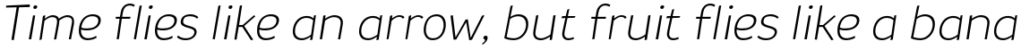 Souses Light Italic