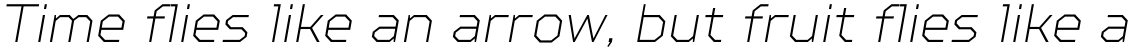 TT Squares Thin Italic