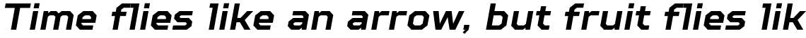 TT Squares Bold Italic