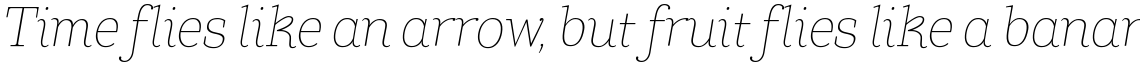 TT Coats Light Italic