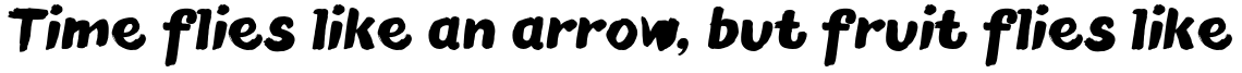 TT Blushes Black Italic
