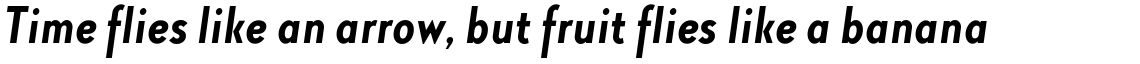 TT Chocolates Condensed Bold Italic
