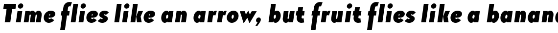 TT Chocolates Condensed Black Italic