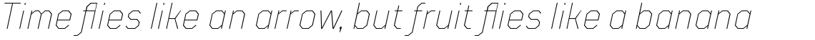 TT Mussels Thin Italic