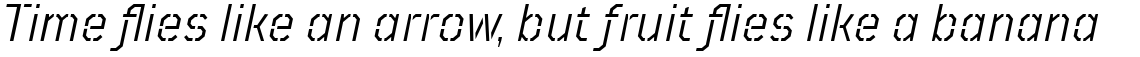 TT Mussels Stencil Regular Italic