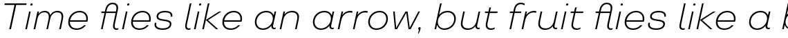 TT Travels Light Italic
