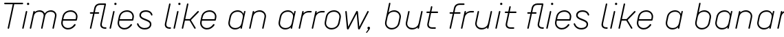 TT Rounds Neue ExtraLight Italic