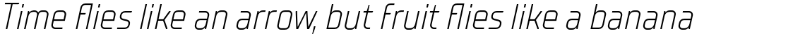TT Supermolot Neue Condensed Light Italic