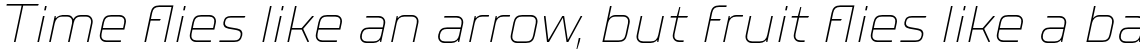 TT Supermolot Neue Expanded ExtraLight Italic