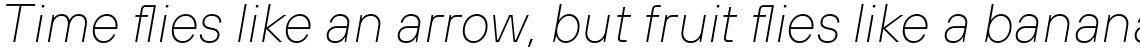 TT Hoves Thin Italic