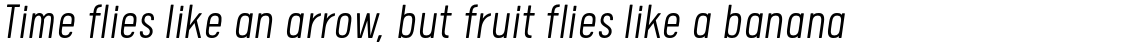 Calps Slim Light Italic