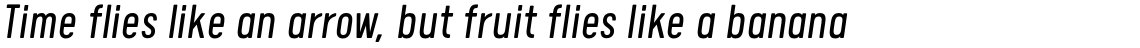 Calps Slim SemiLight Italic