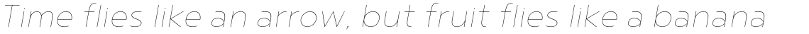 Noyh Thin Italic