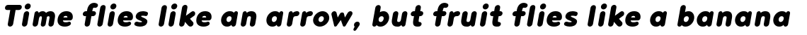 Noyh R Black Italic