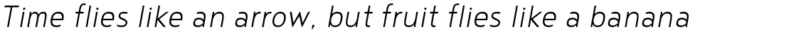 Noyh Slim Light Italic