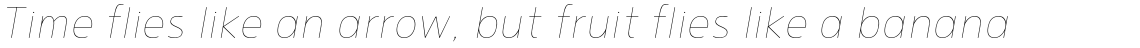 Noyh Slim R Thin Italic