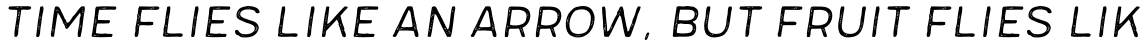 Meltow Sans 100 Rust Italic