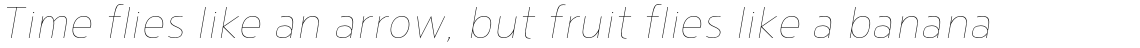 Noyh Geometric Slim Thin Italic
