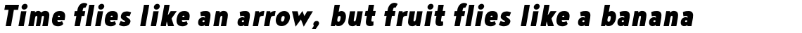 Noyh Geometric Slim Black Italic